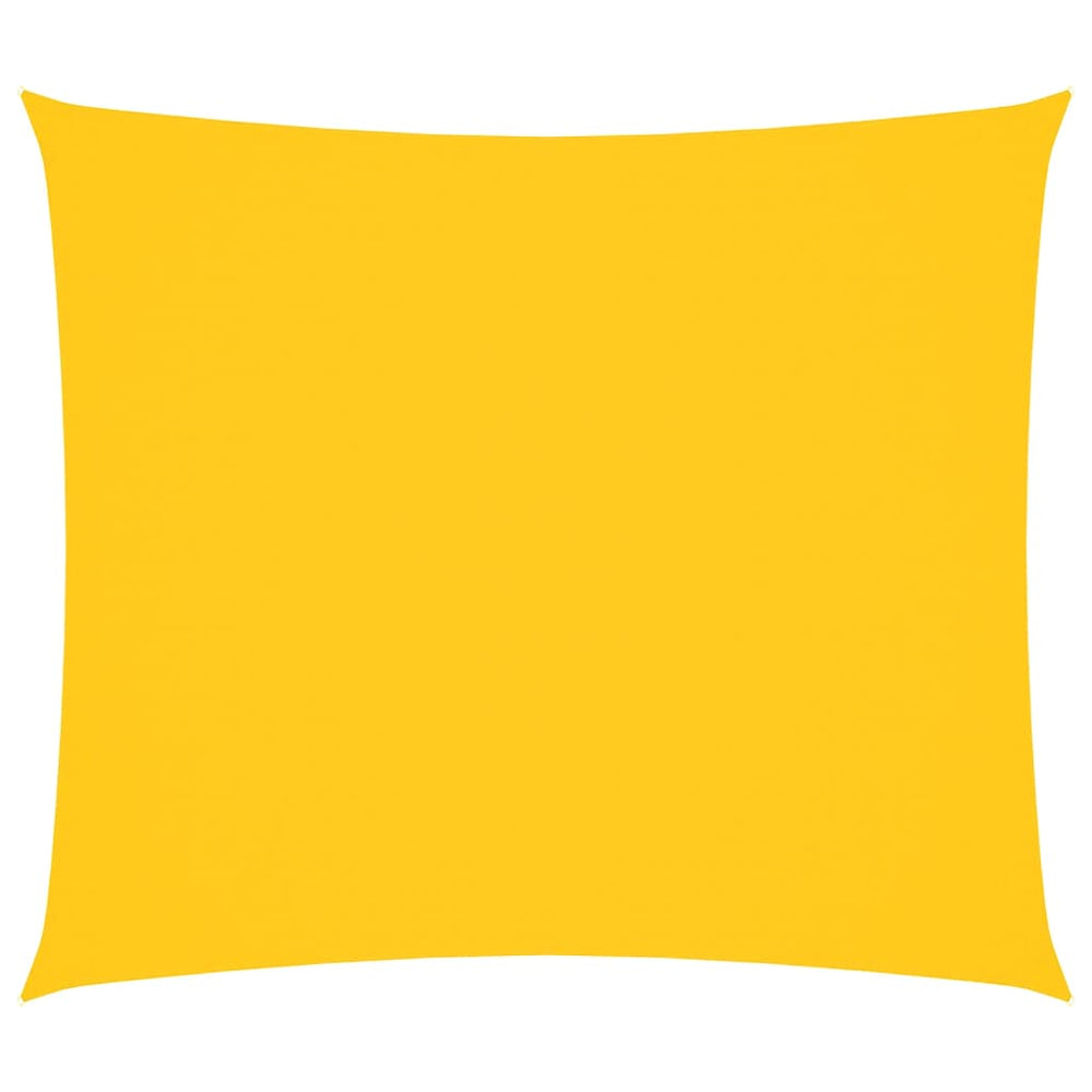 vidaXL Voile d'ombrage en tissu Oxford rectangulaire 2,5x3 m jaune