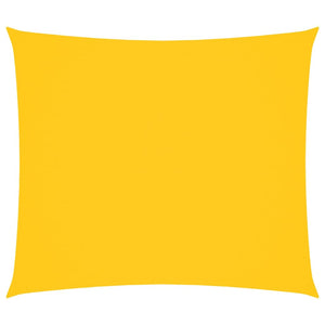 Sonnensegel Oxford-Gewebe Rechteckig 2,5x3 m Gelb