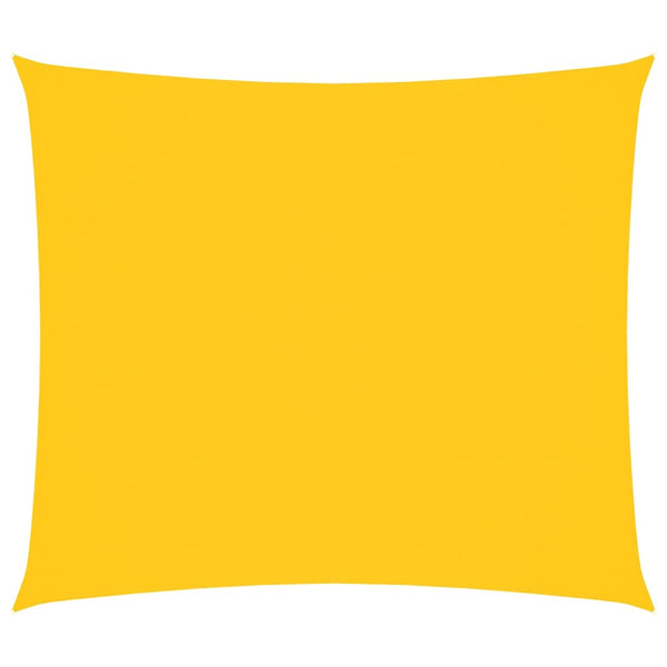 Sonnensegel Oxford-Gewebe Rechteckig 2,5x3 m Gelb