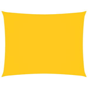 Sonnensegel Oxford-Gewebe Rechteckig 2,5x3,5 m Gelb
