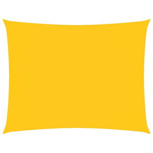 Sonnensegel Oxford-Gewebe Rechteckig 2,5x4 m Gelb