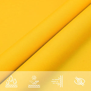 Sonnensegel Oxford-Gewebe Rechteckig 2,5x4 m Gelb
