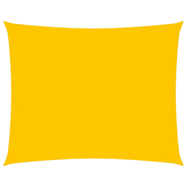 Sonnensegel Oxford-Gewebe Rechteckig 2,5x4,5 m Gelb