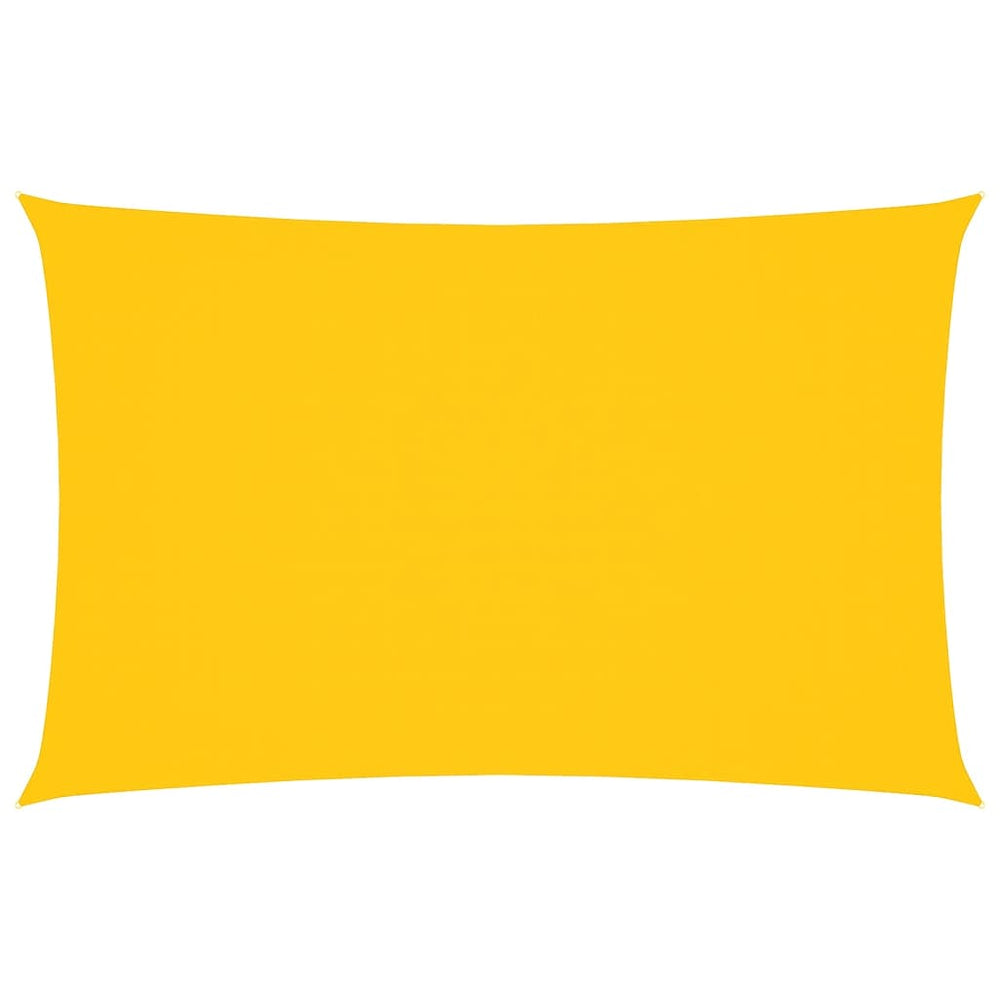 vidaXL Voile d'ombrage Tissu Oxford Rectangulaire 2,5x5 m Jaune