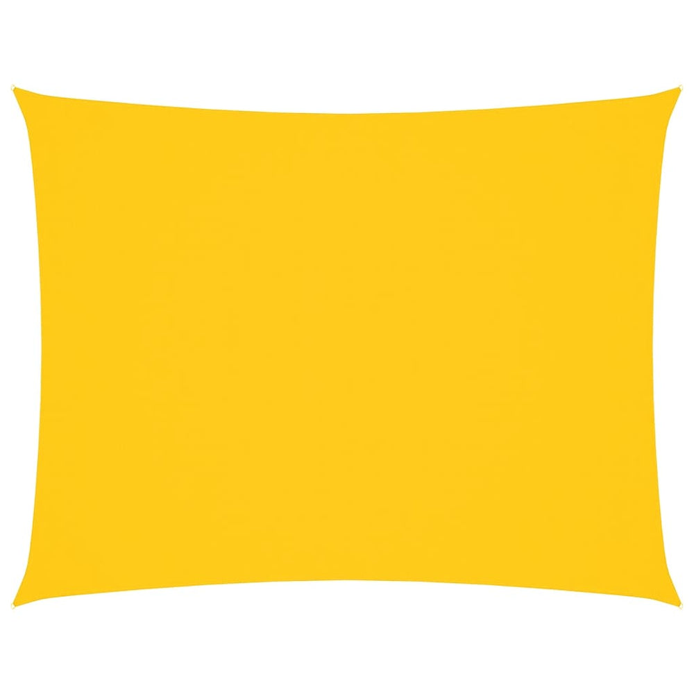 vidaXL Voile d'ombrage en tissu Oxford rectangulaire 3x6 m jaune