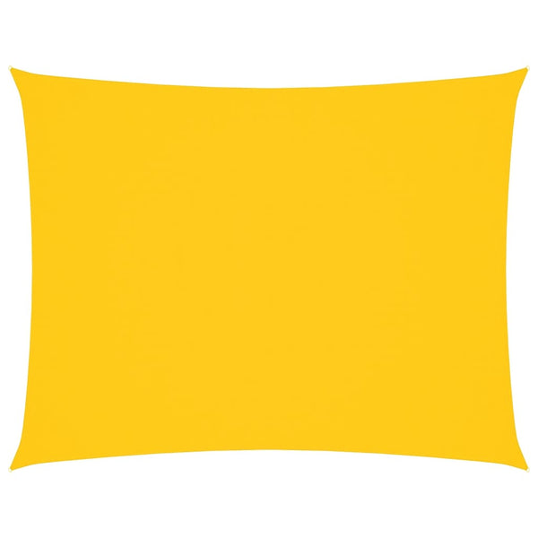 Sonnensegel Oxford-Gewebe Rechteckig 3x6 m Gelb