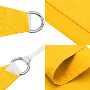 Sonnensegel Oxford-Gewebe Rechteckig 3x6 m Gelb