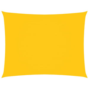 Sonnensegel Oxford-Gewebe Rechteckig 3,5x4,5 m Gelb