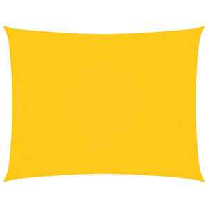 Sonnensegel Oxford-Gewebe Rechteckig 3,5x5 m Gelb