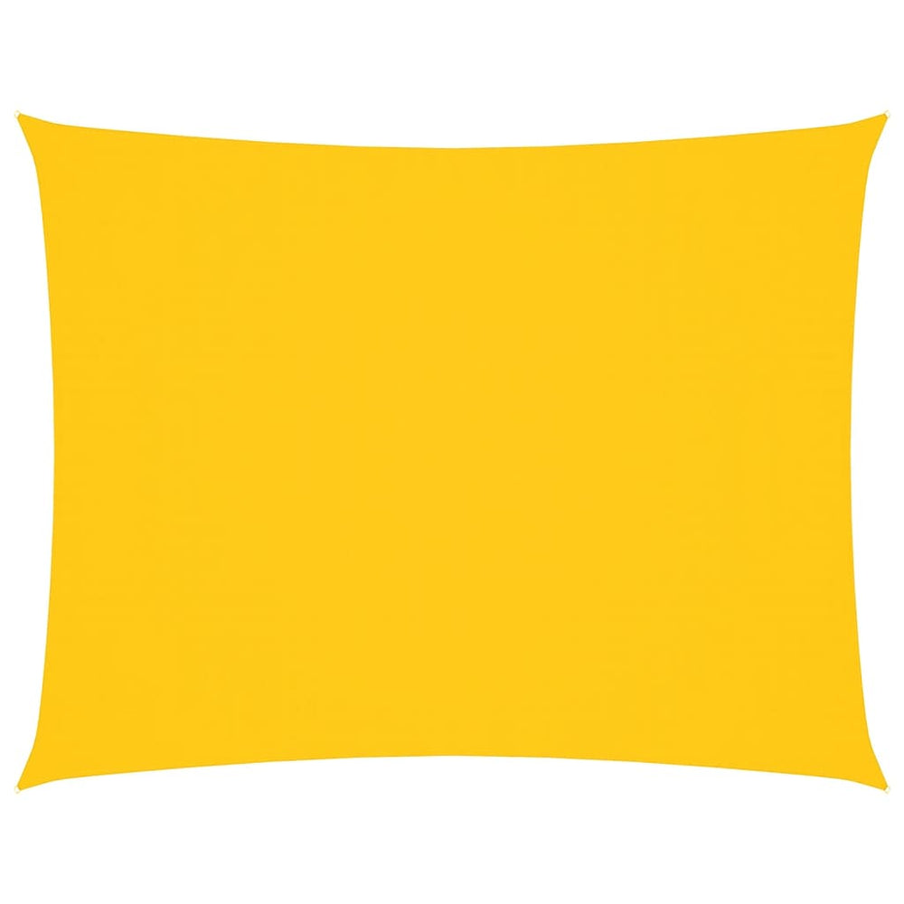 vidaXL Voile d'ombrage Tissu Oxford Rectangulaire 5x6 m Jaune