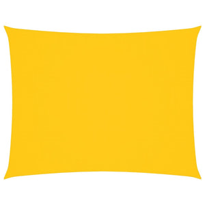 Sonnensegel Oxford-Gewebe Rechteckig 5x6 m Gelb