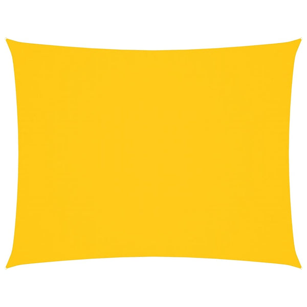 Sonnensegel Oxford-Gewebe Rechteckig 5x6 m Gelb