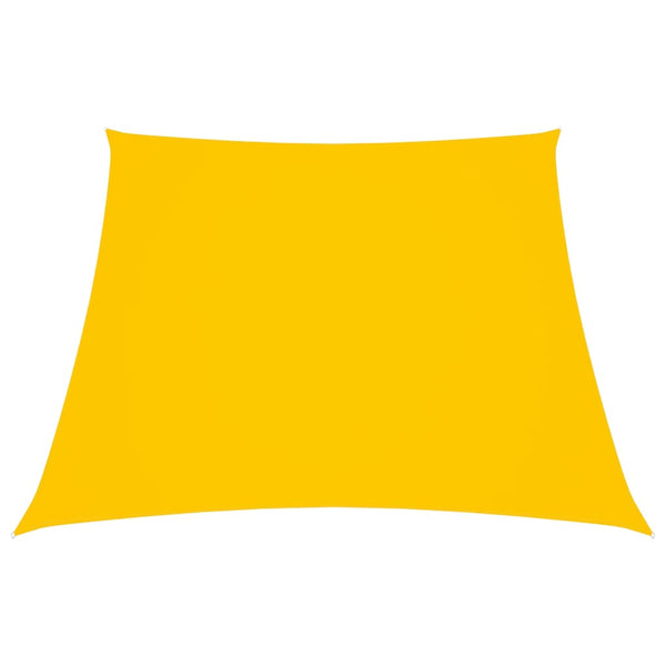 Sonnensegel Oxford-Gewebe Trapezförmig 2/4x3 m Gelb