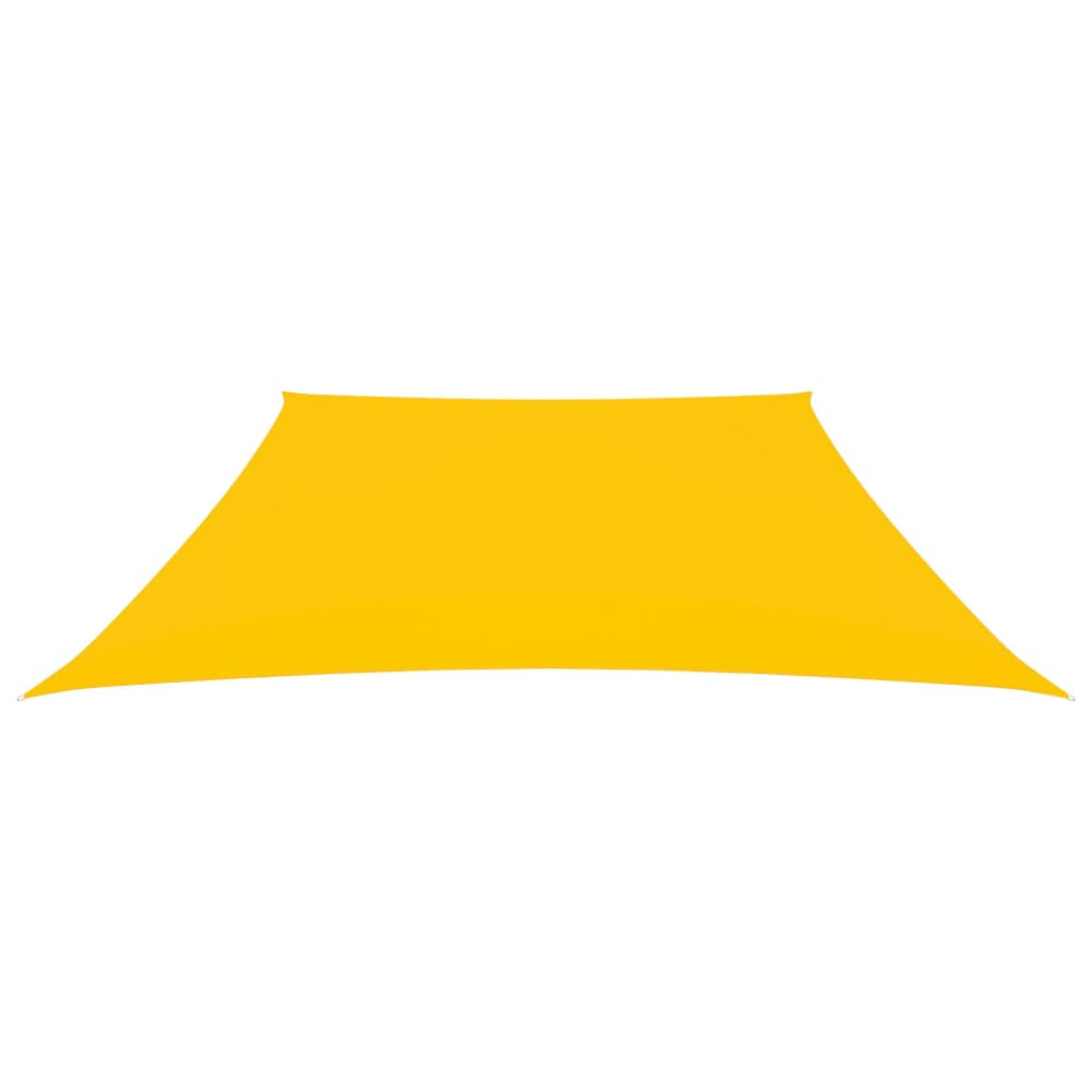 vidaXL Voile d'ombrage en tissu Oxford Trapézoïdale 2/4x3 m Jaune