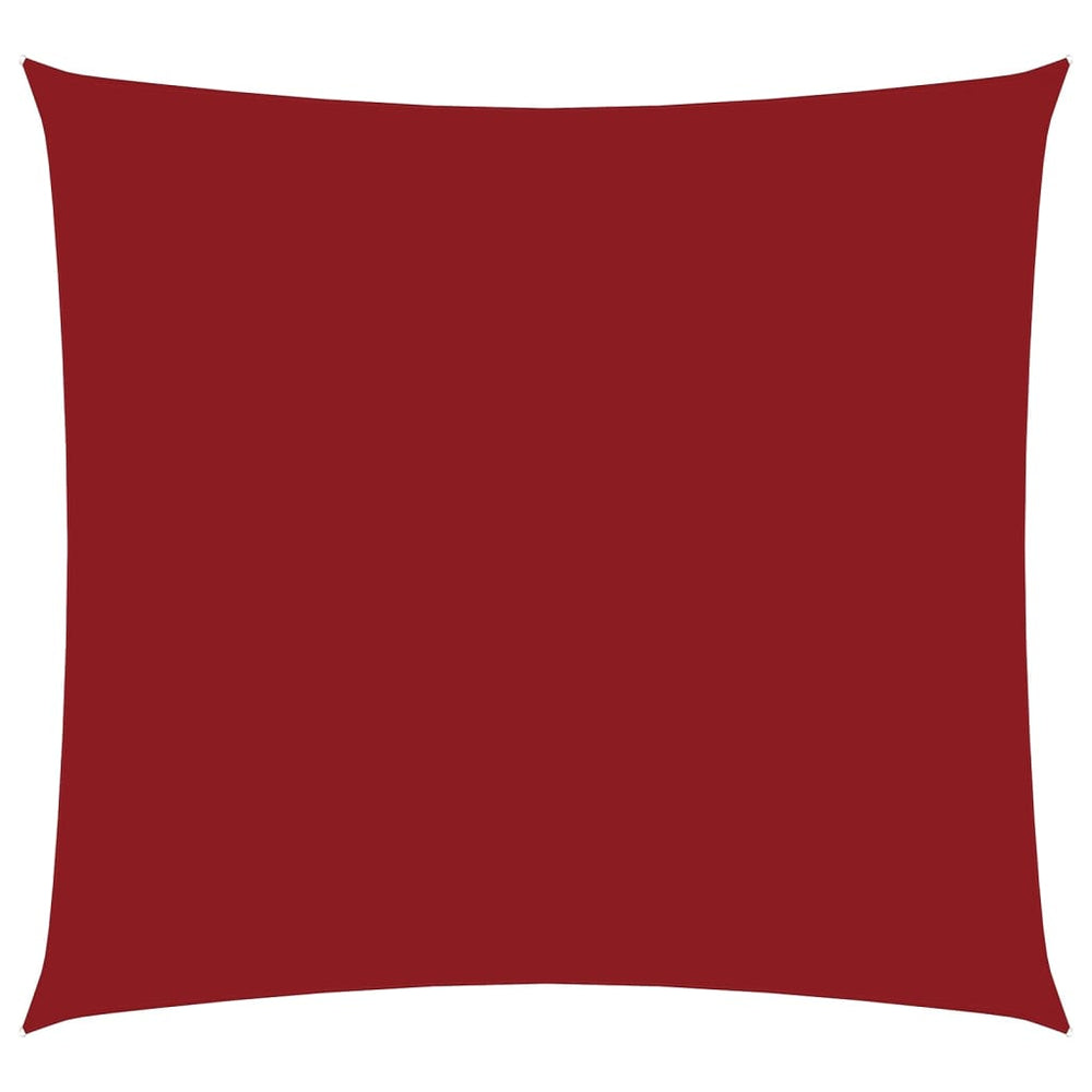 Sonnensegel Oxford-Gewebe Quadratisch 3x3 m Rot