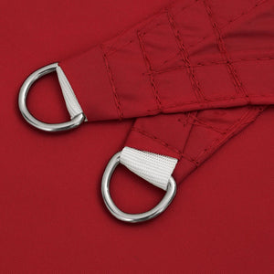 Sonnensegel Oxford-Gewebe Quadratisch 3x3 m Rot