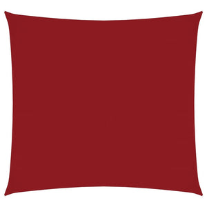Sonnensegel Oxford-Gewebe Quadratisch 4x4 m Rot