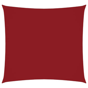 Sonnensegel Oxford-Gewebe Quadratisch 6x6 m Rot