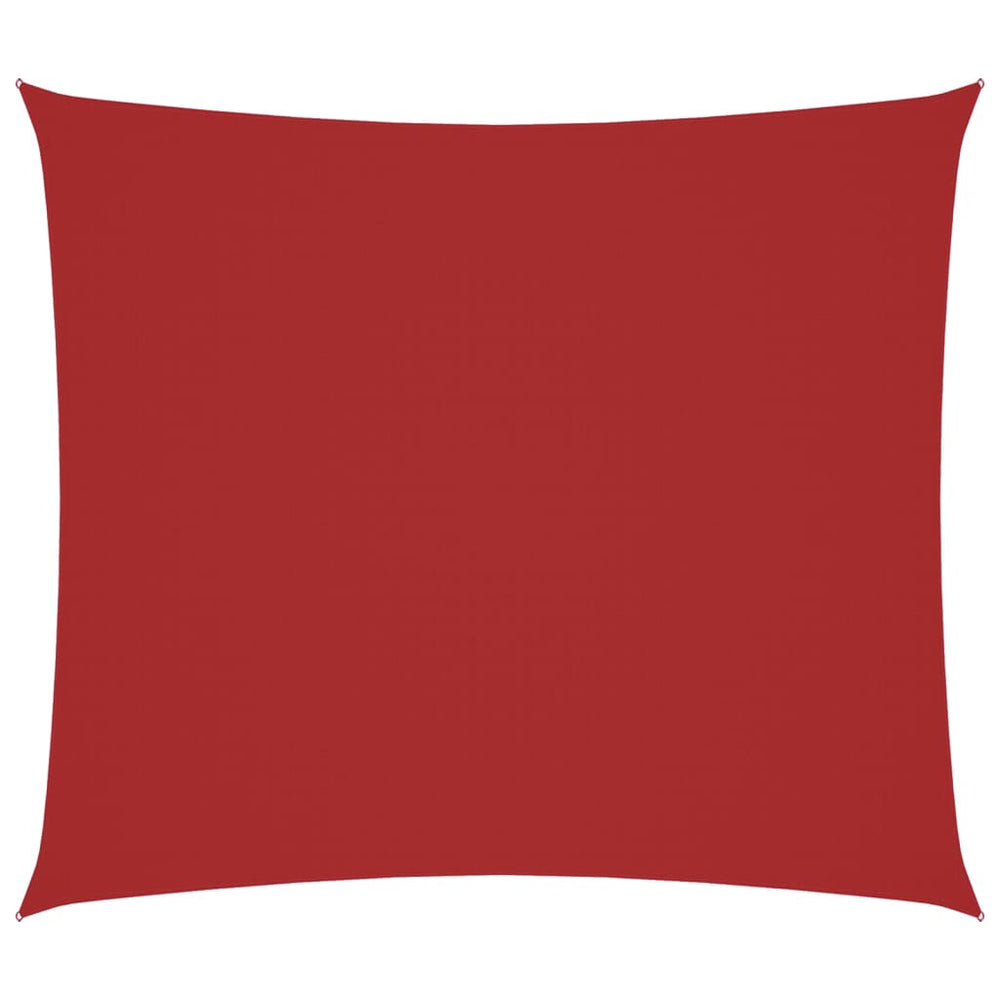 Sonnensegel Oxford-Gewebe Rechteckig 2x2,5 m Rot