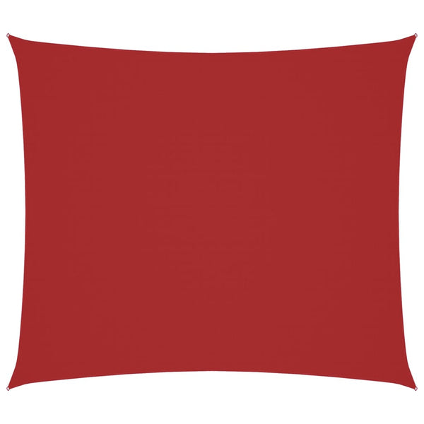 Sonnensegel Oxford-Gewebe Rechteckig 2x2,5 m Rot