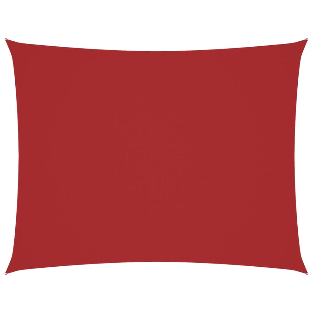 Sonnensegel Oxford-Gewebe Rechteckig 2x3,5 m Rot