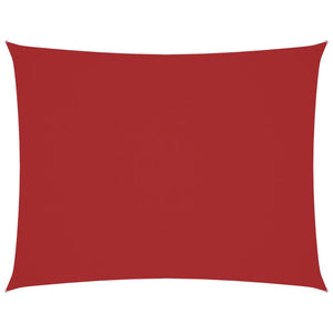 Sonnensegel Oxford-Gewebe Rechteckig 2x3,5 m Rot
