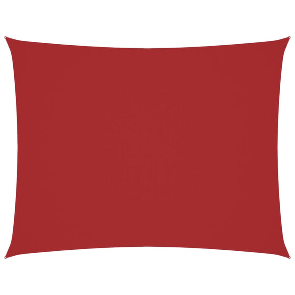 Sonnensegel Oxford-Gewebe Rechteckig 2x3,5 m Rot