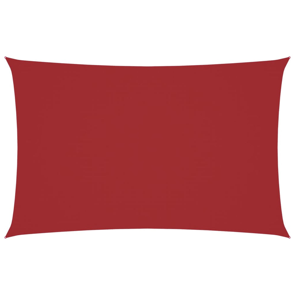 Sonnensegel Oxford-Gewebe Rechteckig 2x4,5 m Rot