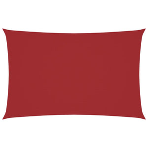 Sonnensegel Oxford-Gewebe Rechteckig 2x4,5 m Rot