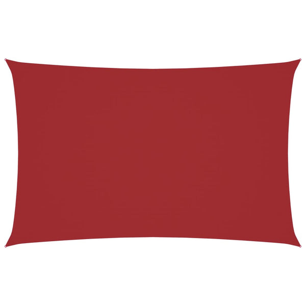 Sonnensegel Oxford-Gewebe Rechteckig 2x4,5 m Rot