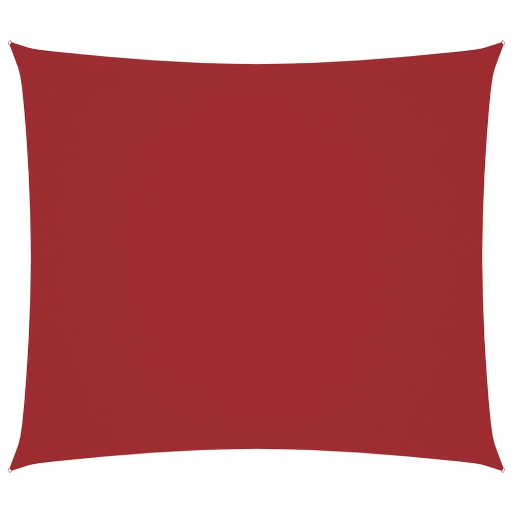 Sonnensegel Oxford-Gewebe Rechteckig 2,5x3 m Rot