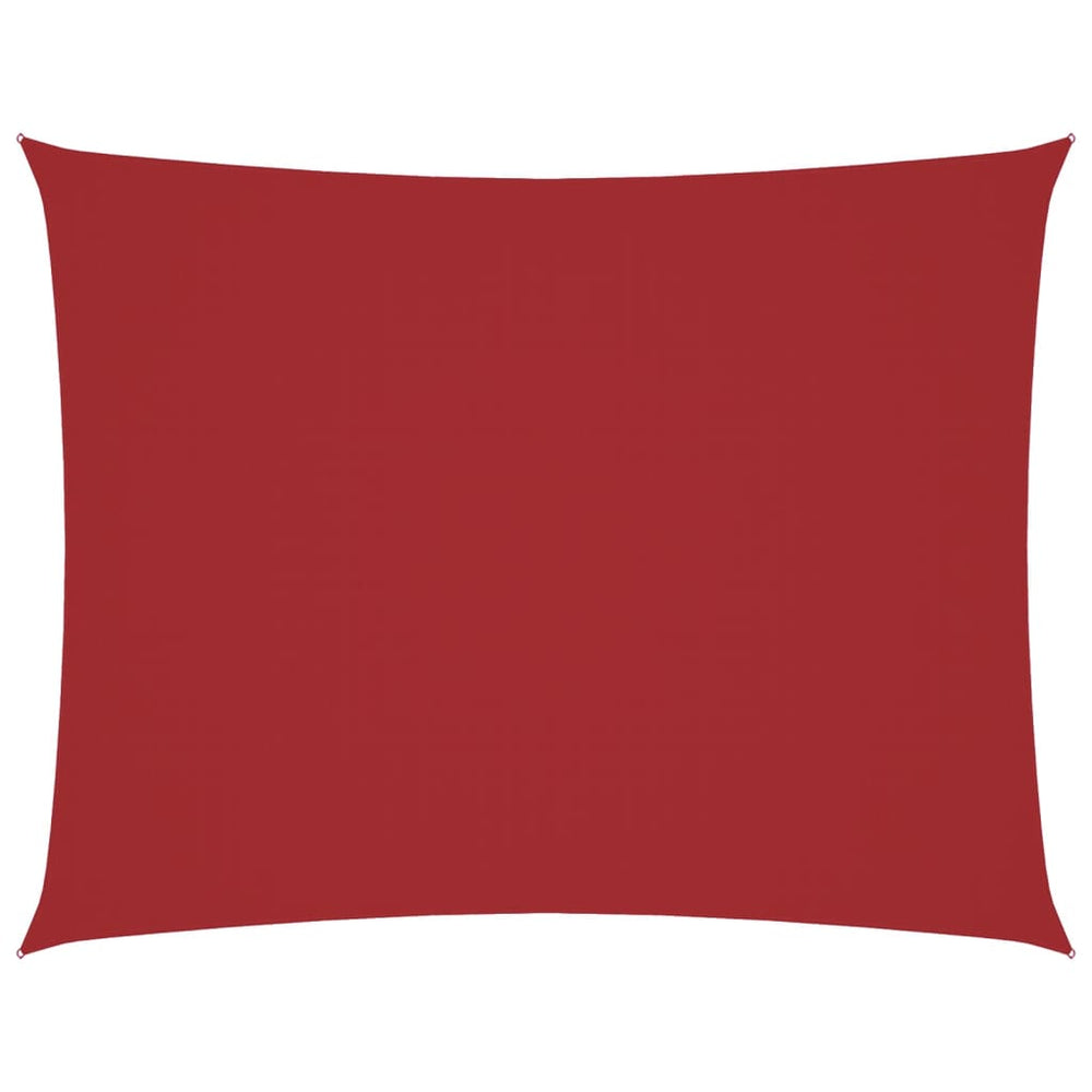 Sonnensegel Oxford-Gewebe Rechteckig 2,5x3,5 m Rot