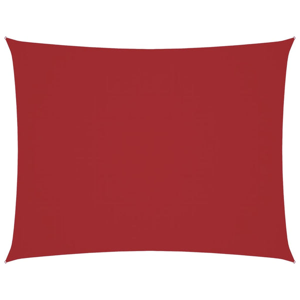 Sonnensegel Oxford-Gewebe Rechteckig 2,5x3,5 m Rot