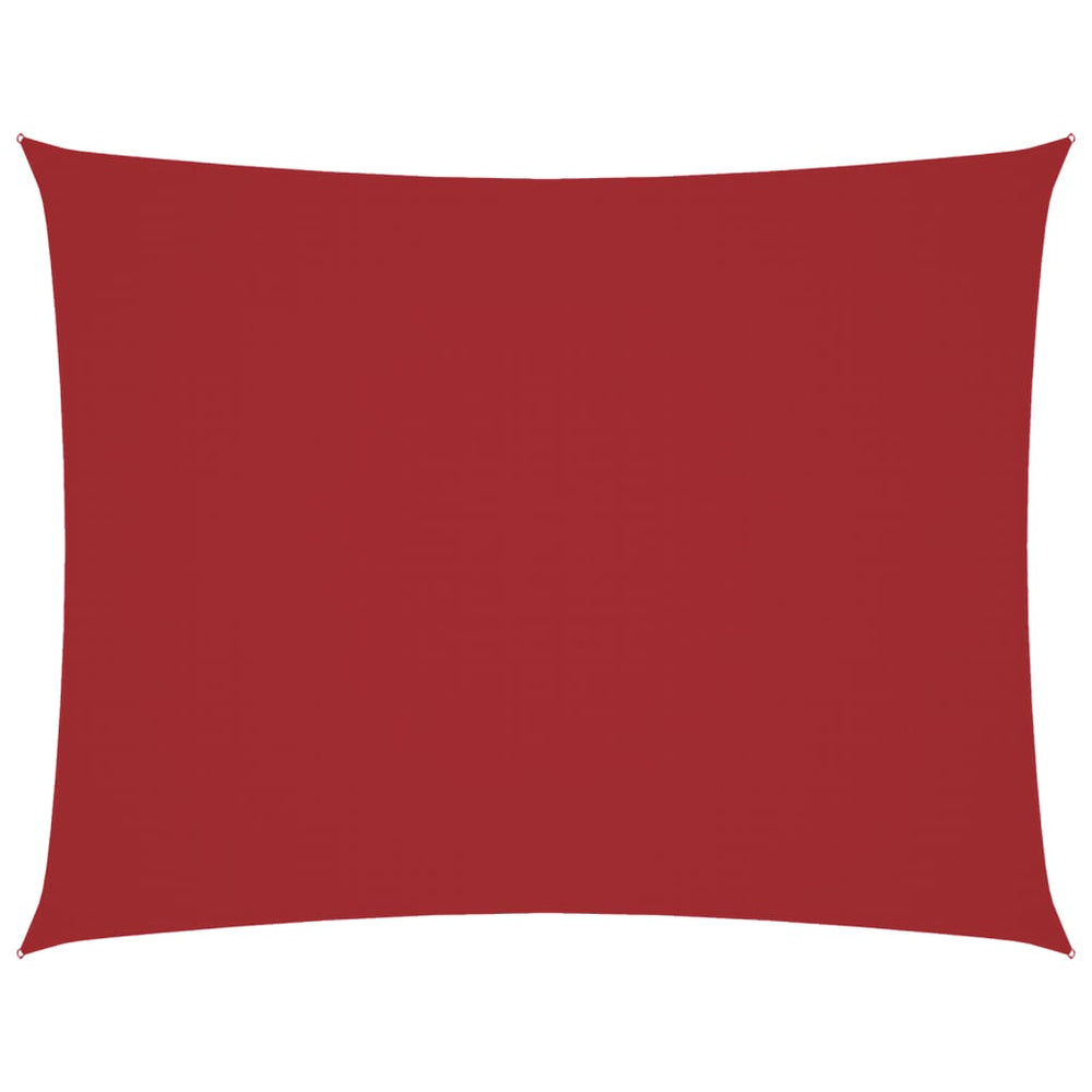 Sonnensegel Oxford-Gewebe Rechteckig 2,5x4 m Rot