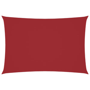 Sonnensegel Oxford-Gewebe Rechteckig 2,5x4,5 m Rot