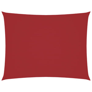 Sonnensegel Oxford-Gewebe Rechteckig 3x4 m Rot