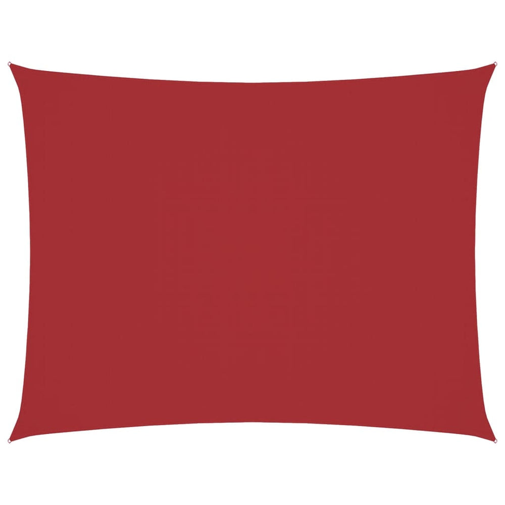 Sonnensegel Oxford-Gewebe Rechteckig 3x4,5 m Rot