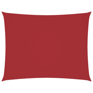 Sonnensegel Oxford-Gewebe Rechteckig 3x4,5 m Rot