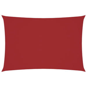 Sonnensegel Oxford-Gewebe Rechteckig 3x5 m Rot