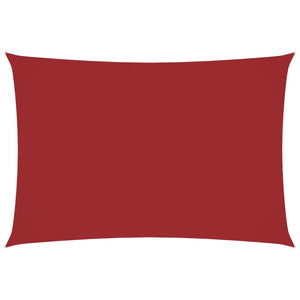 Sonnensegel Oxford-Gewebe Rechteckig 3x6 m Rot