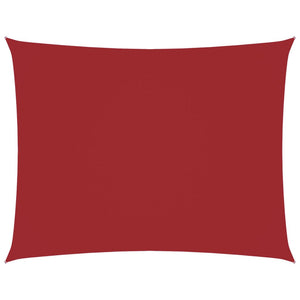 Sonnensegel Oxford-Gewebe Rechteckig 3,5x4,5 m Rot