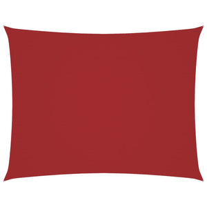 Sonnensegel Oxford-Gewebe Rechteckig 3,5x5 m Rot