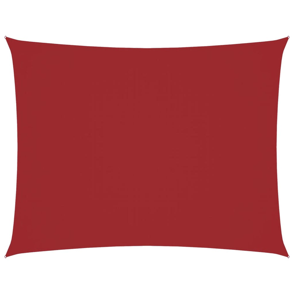Sonnensegel Oxford-Gewebe Rechteckig 4x5 m Rot