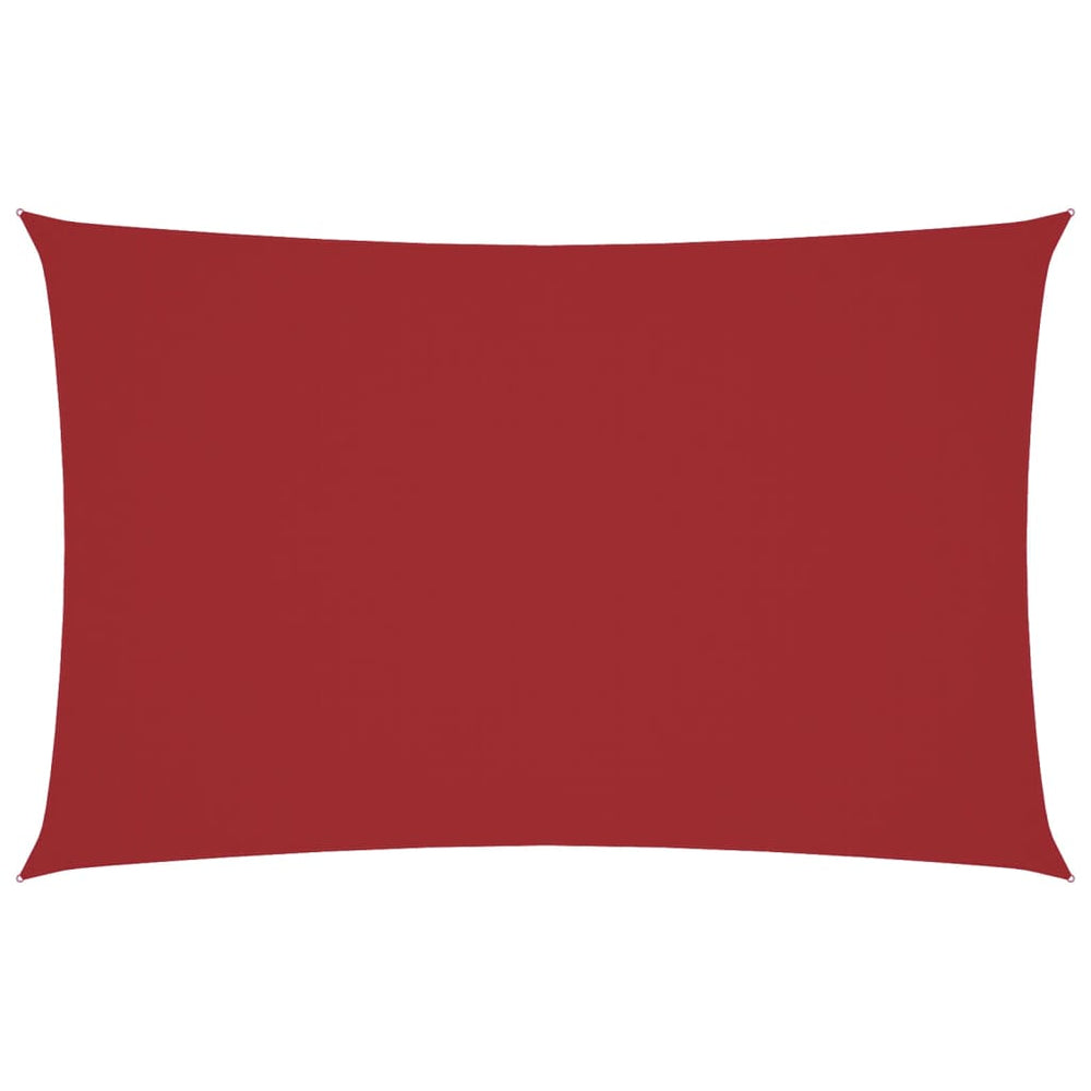 Sonnensegel Oxford-Gewebe Rechteckig 4x7 m Rot