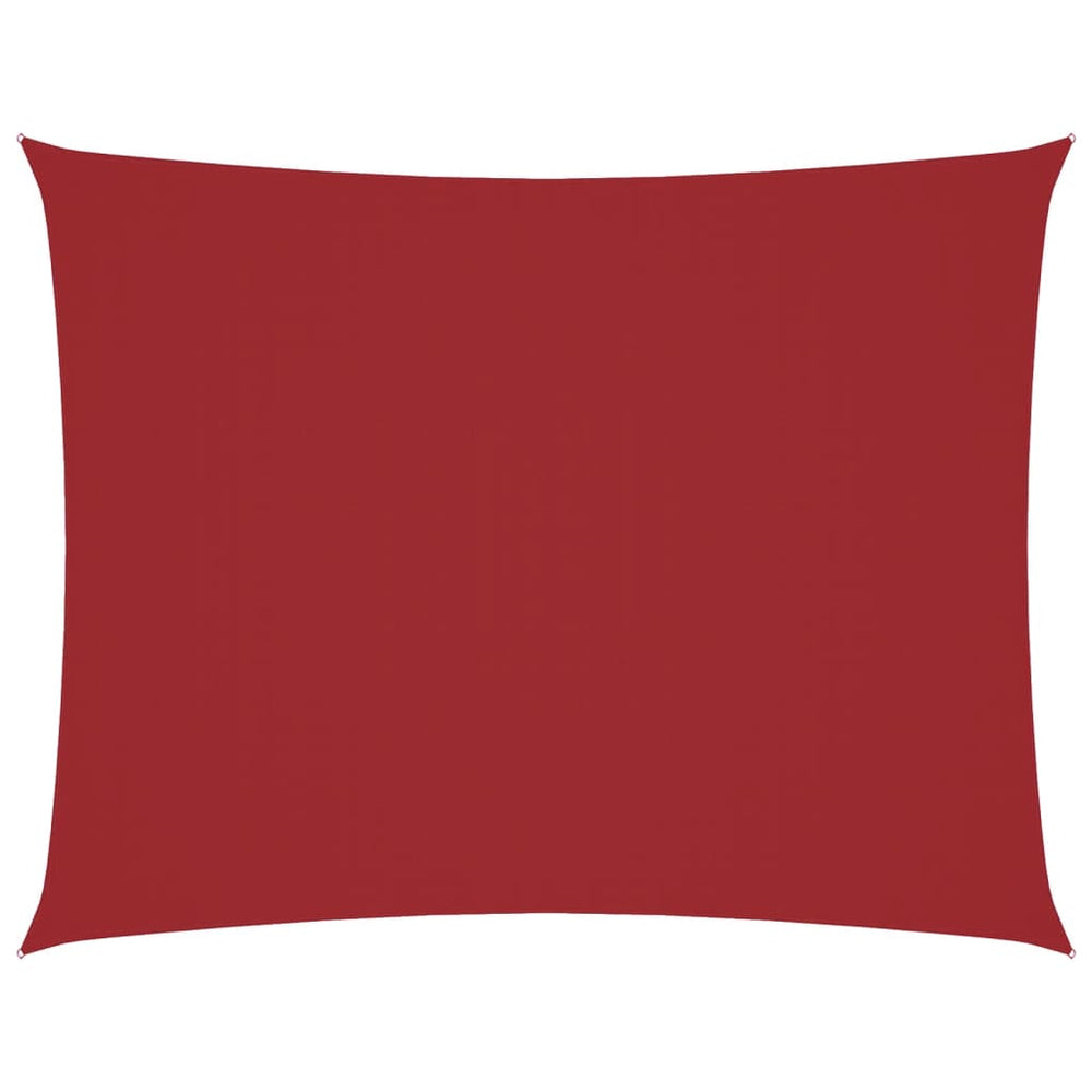 Sonnensegel Oxford-Gewebe Rechteckig 5x7 m Rot