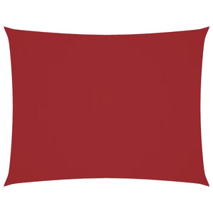 Sonnensegel Oxford-Gewebe Rechteckig 5x7 m Rot