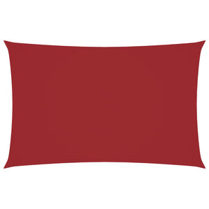 Sonnensegel Oxford-Gewebe Rechteckig 5x8 m Rot