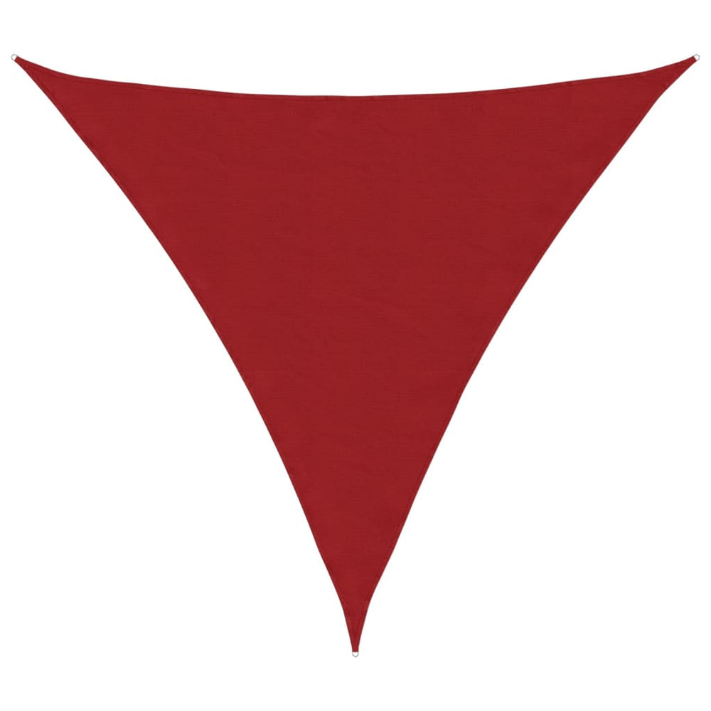 Sonnensegel Oxford-Gewebe Dreieckig 3,6x3,6x3,6 m Rot