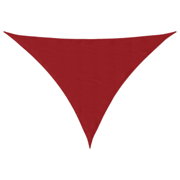 Sonnensegel Oxford-Gewebe Dreieckig 4x5x5 m Rot