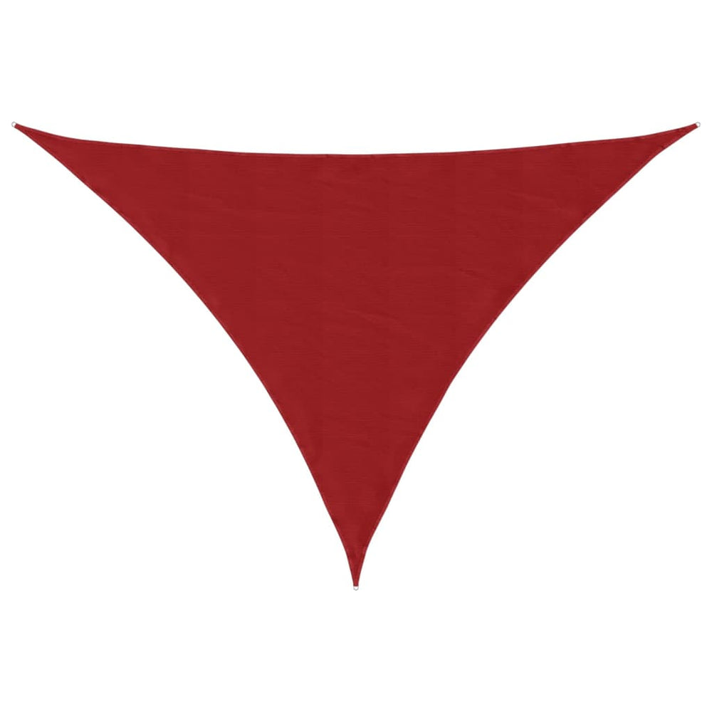 Sonnensegel Oxford-Gewebe Dreieckig 5x5x6 m Rot
